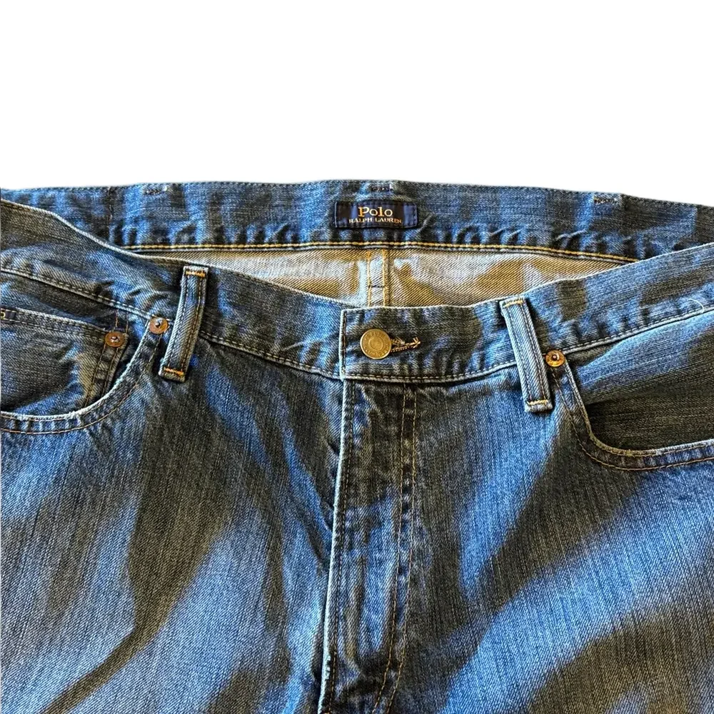 Polo Ralph Lauren Mens 38 Varick Slim Straight Denim Jeans
